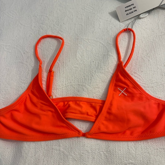 Boutine LA Orange Bikini Set NWT size M Beach Resort Vacation Wear - Picture 9 of 10